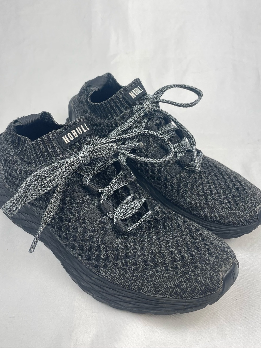 NOBULL Black Knit Slip-On Athletic Shoes